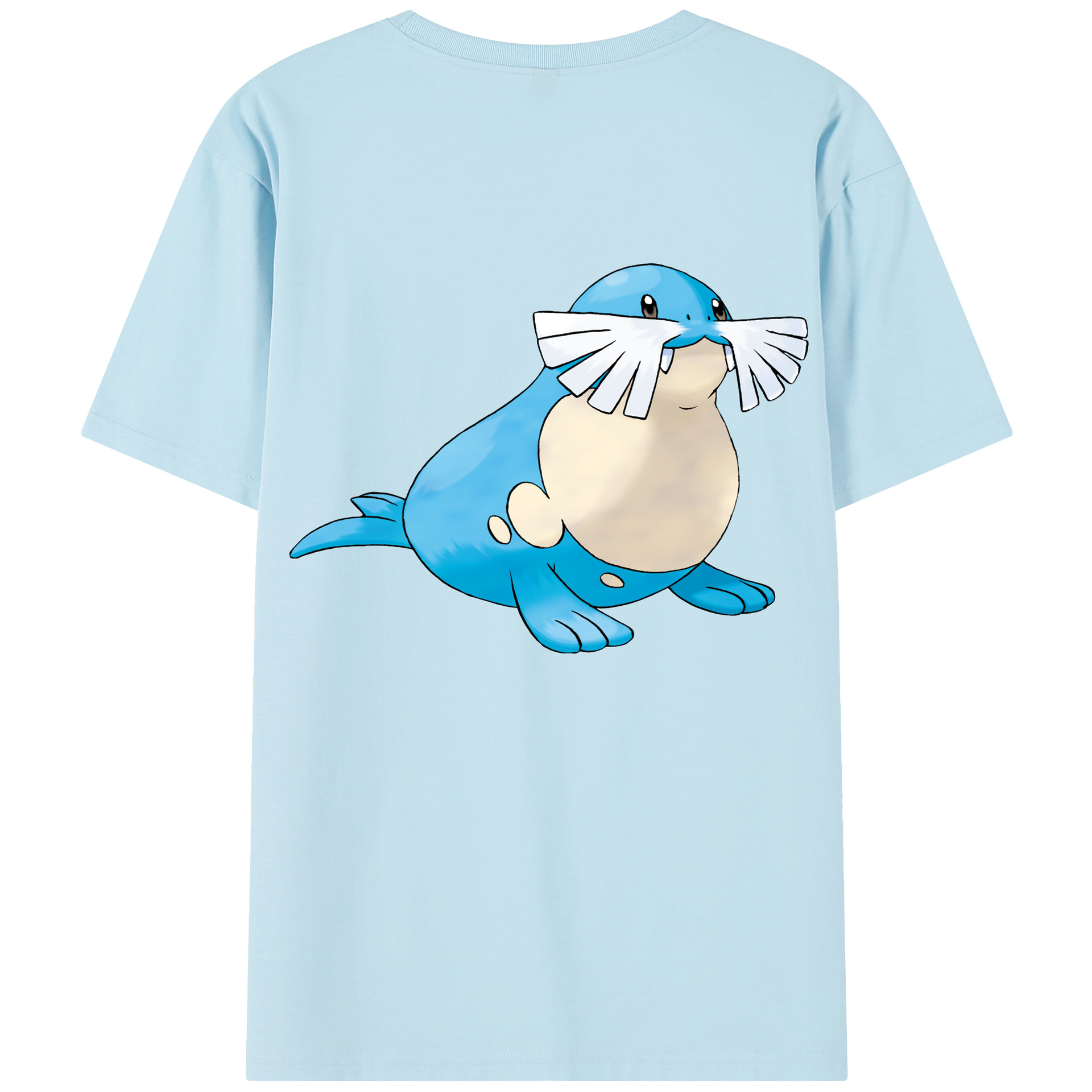 （画像用） ポケットモンスター Pokémon 綿100％半袖Tシャツ（背面プリント）